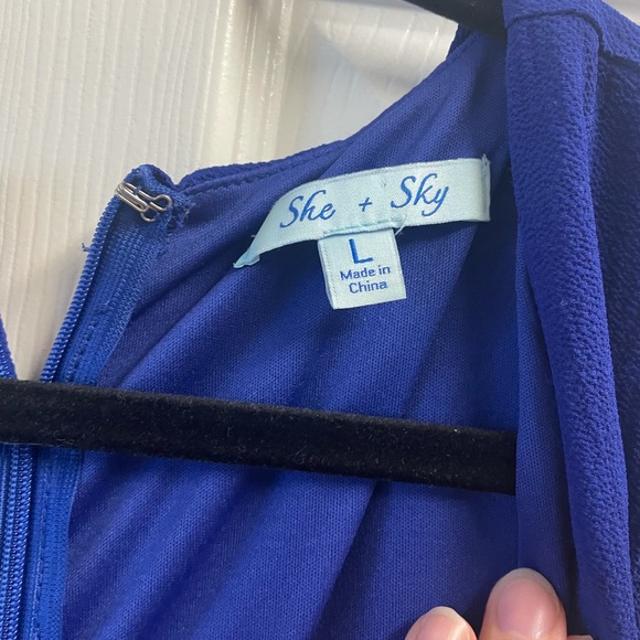 Deep blue Romper - Picture 4 of 8